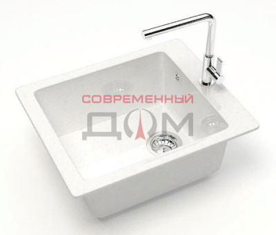 Кух.мойка Granit MARRBAXX глянц Линди Z8Q1 (белый лед)